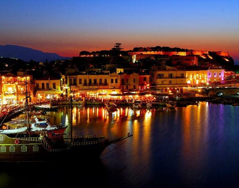 Sea View Cozy Studio Near Center Of Rethymno Town 외부 사진