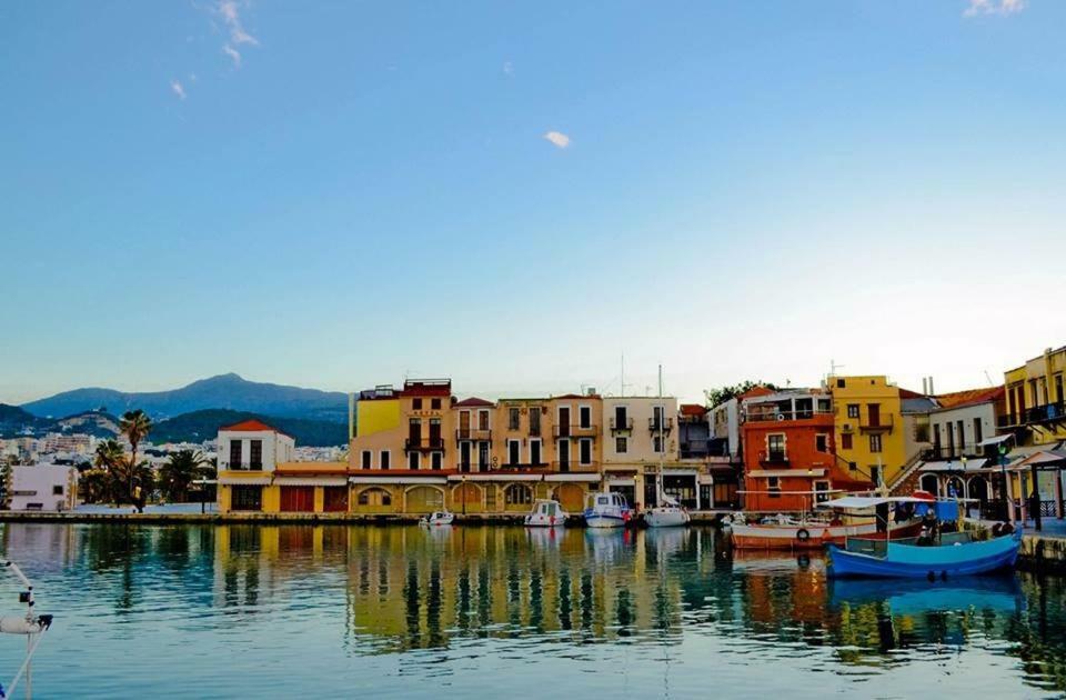 Sea View Cozy Studio Near Center Of Rethymno Town 외부 사진