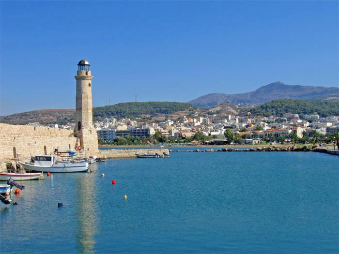 Sea View Cozy Studio Near Center Of Rethymno Town 외부 사진