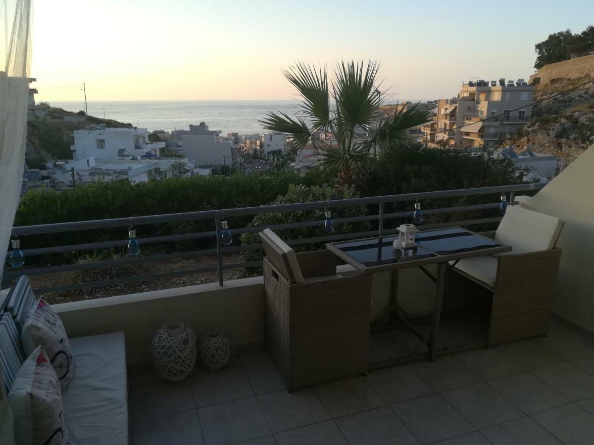 Sea View Cozy Studio Near Center Of Rethymno Town 외부 사진
